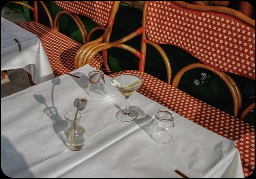 A table at CASETTA