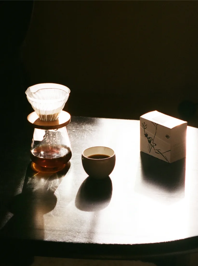 Coffee service at LA CABRA