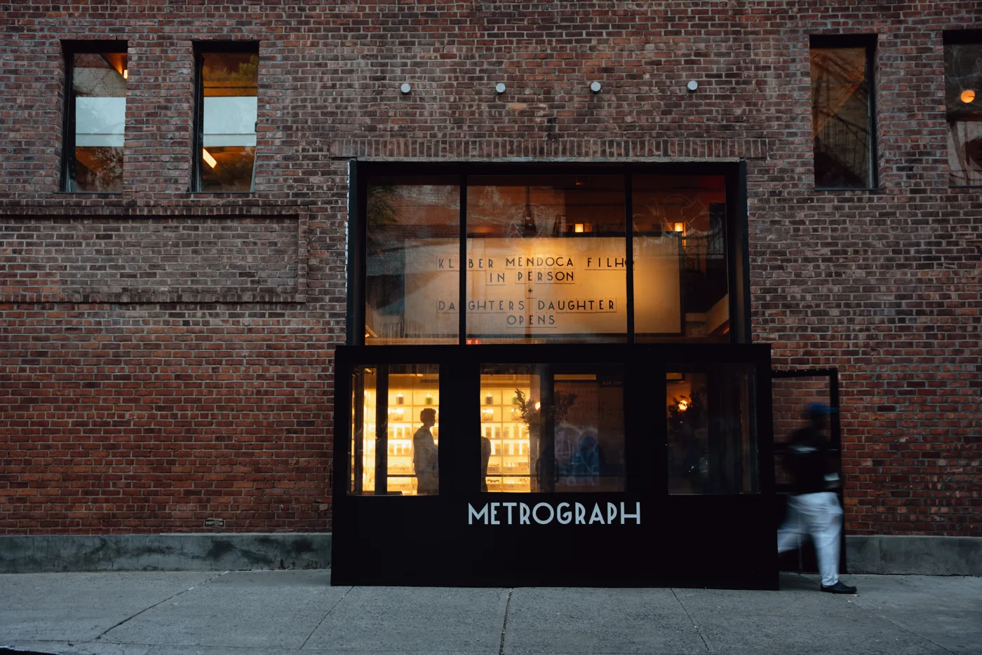 The METROGRAPH entrance