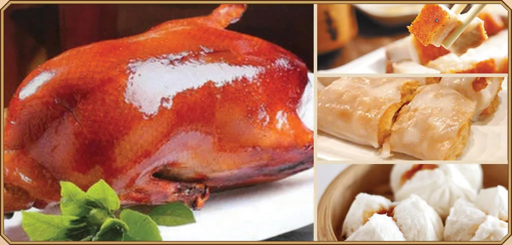 Roast duck and dumplings at WU’S WONTON KING