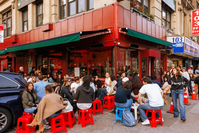 TIME AGAIN bar exterior